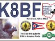 K8BF QSL Card