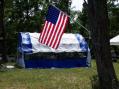 Old Glory Flies at the K8EP Field Day site