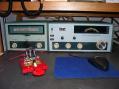 Old meets new. The HW-16 and a new Vibroplex Know-Code key!