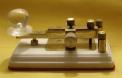 Earl Russell, WR1Y, made this key for me in his machine shop.  This is a brass pounder's delight.