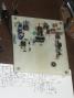 Closeup of the 40m receiver under construction. You can see the crystal filter, IF, product detector and audio stages. the 14-pin op-amp is the AGC amplifier.
