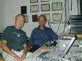 Left: Bill Parker W8QZA - TI5N
Right: Station designer and owner Keko Diez, TI5KD