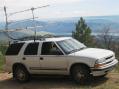 In CN98 on a 30 mile long 6,000ft. ridge above Lake Chelan looking south.  The view to the east over the Columbia Basin was excellent and unobstructed.  10GHz attempts to from CN98 here to DN17 were unsuccessful however.