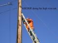 KB2JOE setting the Dipoles