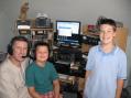 NX9T and sons, Jonathan (8) and Jacob (9.9)