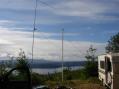 Antennas overlooking Hood Canal