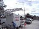 Setting up the main Field Day antenna