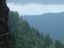 The Alum Cave Bluffs Trail is a 5.1 mile footpath that gradually ascends approximately 2600 feet to the summit of Mt LeConte in the Great Smoky Mountains National Park. [Photo courtesy of Scott Basford] 