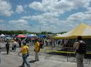 A beautiful Friday afternoon in the Hamvention flea market.