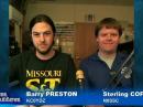 W0EEE President Barry Preston, KC0YDZ, and yours truly live on Ham Nation. It was a lot of fun! [Screenshot from TWiT.tv]