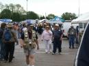 One of the largest ham radio flea markets takes place at the annual Dayton Hamvention. [S. Khrystyne Keane, K1SFA, photo]