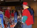 QST Technical Editor Joel Hallas, W1ZR, and ARRL ARISS Coordinator Rosalie White, K1STO, assist a ham with his selections from the huge ARRL Bookstore at the 2009 Dayton Hamvention. [S. Khrystyne Keane, K1SFA, Photo]