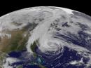 Hurricane Sandy as seen from NOAA's GOES-13 satellite on October 28, 2012. [Photo courtesy of NOAA]