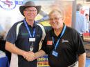 EAA Director Alan Shackleton and ARRL Central Division Director Kermit Carlson, W9XA.