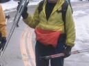 Steve Priem, N0YIV, about to go skiing in Colorado with three friends this past March. [Rick Casey, Photo] 