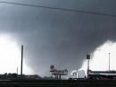 A tornado moves through Tuscaloosa, Alabama on Wednesday, April 27. A wave of severe storms laced with tornadoes pummeled several Southern states, killing at least 250 people around the region. [AP Photo/The Tuscaloosa News, Dusty Compton]