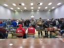 The North Kansas City Hamfest in action. [Sterling Coffey, N0SSC, Photo]