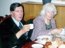 Lloyd and Iris Colvin, W6KG and W6QL, in a photo taken around 1993.