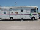 The Brevard Emergency Amateur Radio Services (BEARS) donated the use of their mobile command vehicle to be used as a command post during the fires.