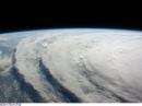 While in orbit over the Earth, astronauts on board the International Space Station took this picture of Hurricane Ike as it moves through the Gulf of Mexico. [Photo courtesy of NASA]