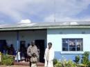 Sambuyla Rural Health Center, note the antenna on the roof.