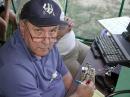 ARRL President Emeritus George Wilson, W4OYI, was an avid CW operator. Wilson was also President Emeritus of the Owensboro Amateur Radio Club, K4HY. [Photo courtesy of the Owensboro Amateur Radio Club]