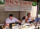 Tony Joint, KB3HGJ (left) and Rich Newbould, K3RWN, at K3MJW the Skyview Radio Society “contest” station.