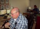 Bill (WF1L) operating and Donnie (N3DTG) logging.