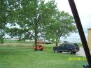 W7REA's tower trailer also supported a G5RV for HF operations.
