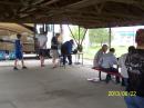 Everybody with their heads in the computers trying to make sure all the logging software was working properly in the minutes before Field Day kicked off.