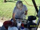 We were all very grateful to our breakfast cooks when the food started rolling out.
