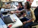 KC9HXR guiding KC9UVL running QSOs