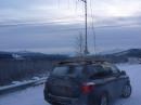 North of Denali National Park on Sunday morning, 35 below.