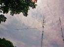 Putting up the second 6M2.5wl in the stack.  