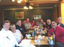 A group of SCCC rovers gathered for lunch during the contest and posed for this photo.  They are (from left, clockwise around the table) N6VI, KJ6CNO, N6NC, KJ6CNK, WB6BFG (K6B), N6UWW, N6NB, W6TAI, N6HC, W6YLZ and W6XD.  Two others, K6HTN and W6TE, joined in the rove later.