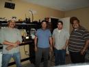 From left to right Alex N2IX, Nestor K6JTT, Larry KI6YAA and Gabriel KJ6ZNM