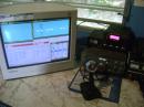 Shot of the operating site 10 minutes before the end of the contest, the Kenwood TS-440S has been my workhorse for 11 years!