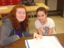 Lily KF5PBL Faith doing some studying.