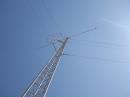 Main tower with  8 L LFA yagi and Halos