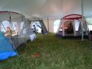 Screened in under the big tent