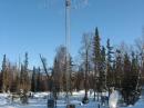 Tower with 4 2m-M2-XP20 yagis and 1296 loop-yagi