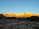 Sunday sunrise at Mount Whitney