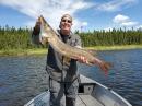 At University of Wisconsin Practical Imaging and Intervention Conference with world leading physicians in Radiology.  Also got in some fishing...  39 inch northern.  One of the smaller picture fishes of the week at Arctic Lodges, Reindeer Lake, Saskatchewan.