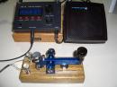  WA9PWP/qrp HB-1A, Stampfl STM-07 key