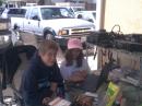K7KTI showing a v isitor how to operate before he make his first contact