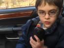 Justin Luftig, 4.5 years old, giving our report: 59 NY! in the 2012 ARRL DX SSB contest.  WB2NVR