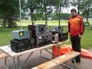 KC9NIC with his equipment
