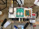 Frantically preparing new power amplifier for 1.2 GHz EME contest. W6TOD