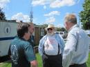 New York State Assemblyman  Bob Sweeney gets Amateur Radio information first hand 