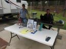 Carmen our FD Chairperson at the information table
